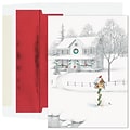 Custom Festive Homestead Cards, with Envelopes, 5-5/8 x 7-7/8, 25 Cards per Set