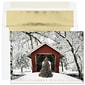 Custom Christmas Tranquility Cards, with Envelopes, 7-7/8" x 5-5/8", 25 Cards per Set
