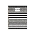 2022 TF Publishing 8.5 x 11 Weekly & Monthly Planner, Classic Stripe, White/Black (22-9713)