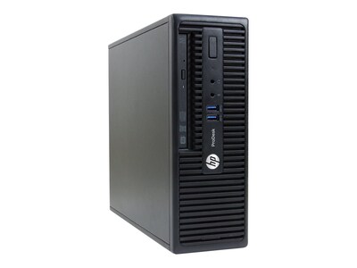 HP ProDesk 400 G3 Refurbished Desktop Computer, Intel Core i7-6700, 16GB Memory, 512GB SSD