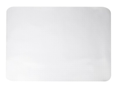 Mind Reader Standard 36 x 48 Rectangular Chair Mat for Carpet, Vinyl (OFFCREC-CLR)
