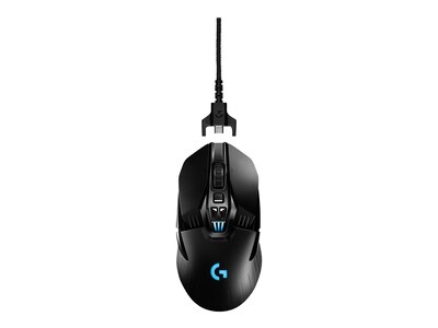 Logitech G903 LIGHTSPEED Wireless Ambidextrous Gaming Mouse, Black  (910-005670)