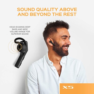 Treblab X5 Truly Wireless Bluetooth Earbuds