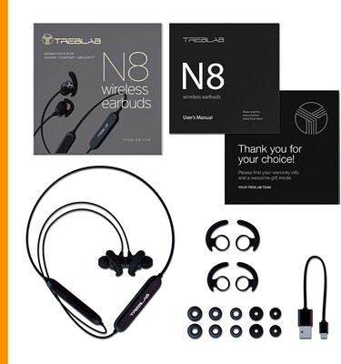 Treblab N8 Magnetic Neckband Bluetooth Earphones