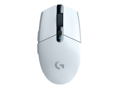 Logitech G305 LIGHTSPEED Wireless Ambidextrous USB Gaming Mouse, White (910-005289)