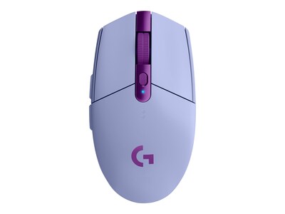 Logitech G305 Lightspeed Wireless Ergonomic Optical Gaming Mouse, Lilac (910-006020)