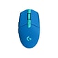 Logitech G305 LIGHTSPEED Wireless Optical Gaming Mouse, 1200 dpi, Blue (910-006012)