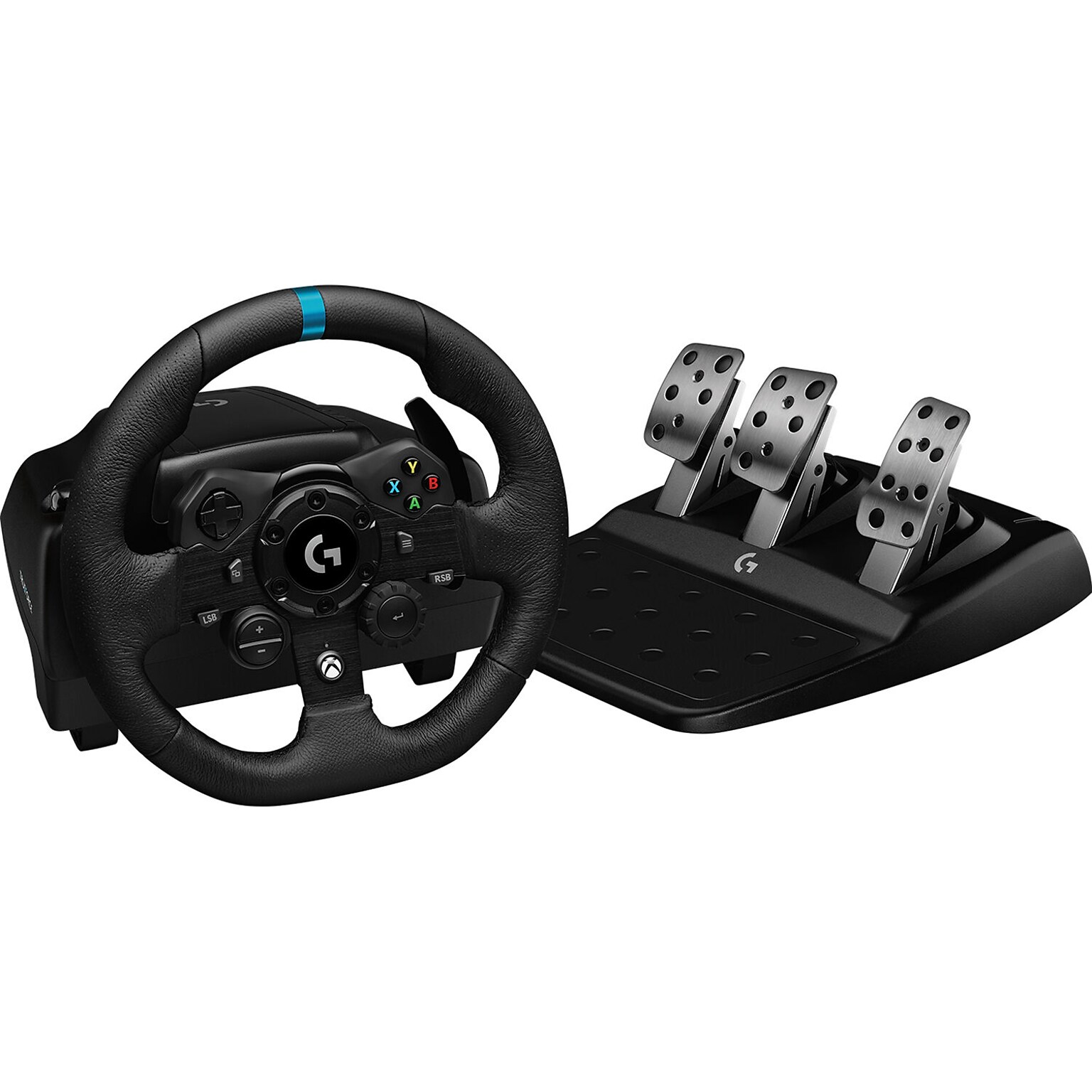 Logitech 941-000156 TRUEFORCE G923 Racing Wheel and Pedals for Xbox X S, Xbox One and PC