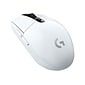 Logitech G305 LIGHTSPEED Wireless Ambidextrous USB Gaming Mouse, White (910-005289)