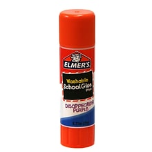 Elmers School Glue Washable Glue Sticks, .77 oz. (E578)