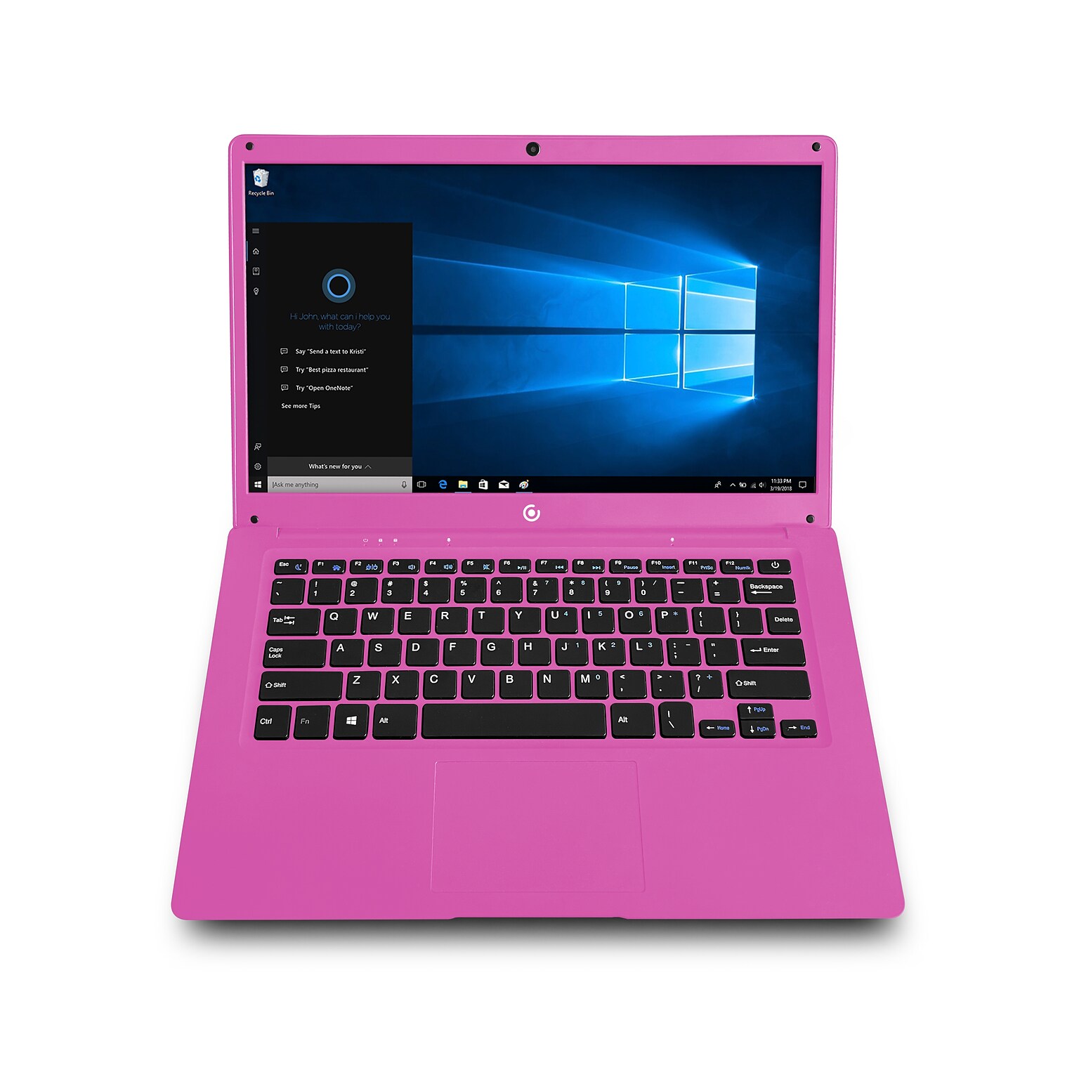 DP Core Innovations CLT146401PN 14.1 Notebook, Intel Atom Z8350, 4GB Memory, 64GB eMMC, Windows 10 Home S, Purple