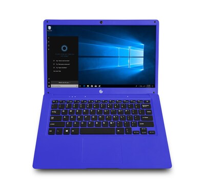 DP Core Innovations CLT146401BU 14.1 Notebook, Intel Atom Z8350, 4GB Memory, 64GB eMMC, Windows 10 Home S, Blue