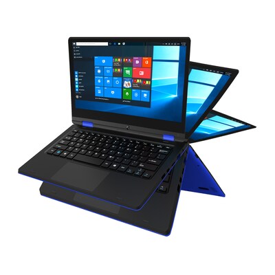 Core Innovations Convertible CLT1164BU 11.6 Notebook Intel Celeron N3350, 3GB Memory, 64GB eMMC, Windows 10 Home S