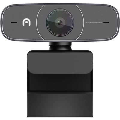 Azulle Autofocus 1080P HDR L-4001 2 Megapixel Webcam, Black