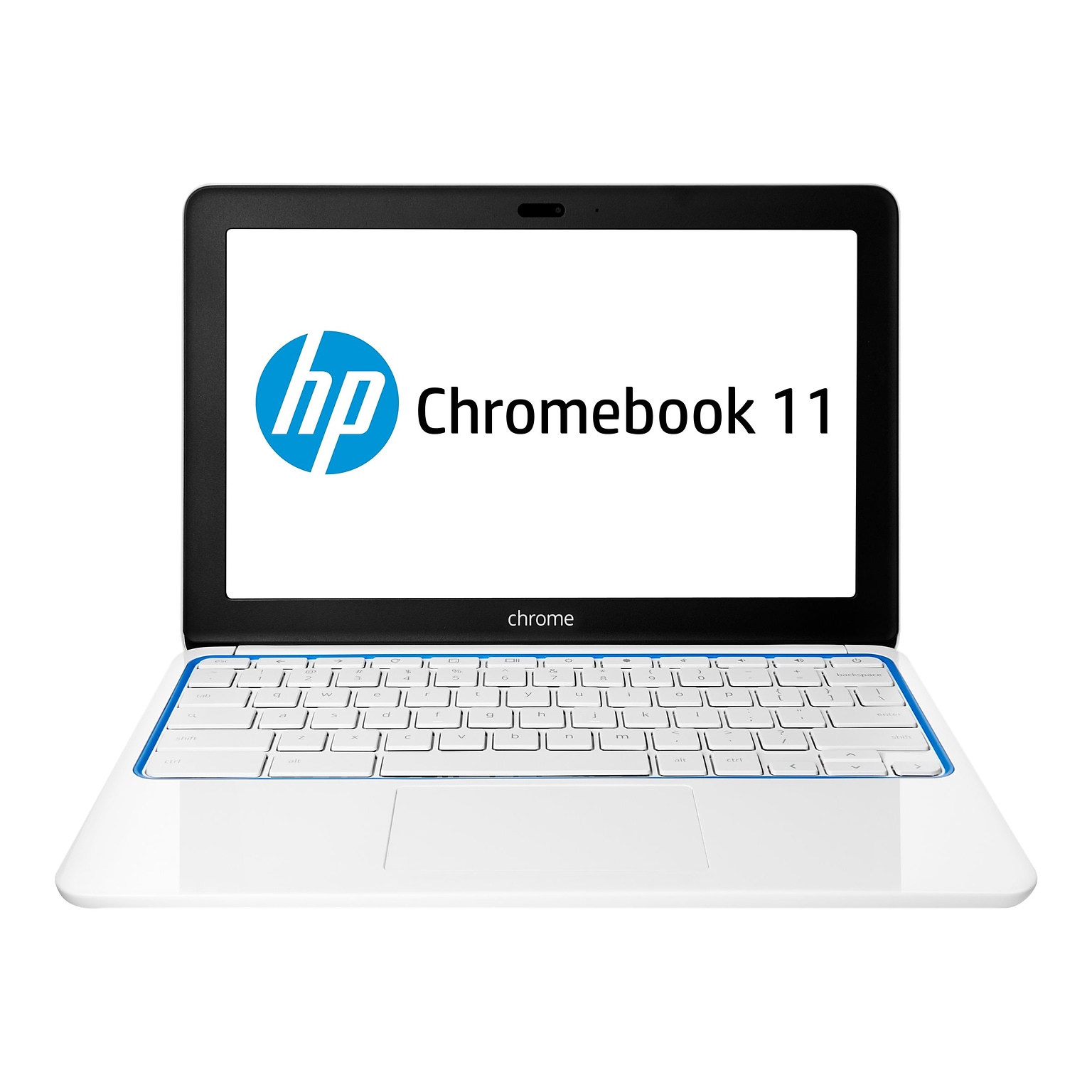 HP Chromebook 11 11.6 Refurbished, Exynos, 2GB Memory, 16GB eMMC, Google Chrome, White (F3X85AA)