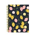 TF Publishing Joy Lemon Squeeze Paperboard Journal, 7 x 9, Navy/Pink/Yellow/Green (99-6093)
