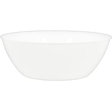 Amscan Party Bowl, Frosty White, 2/Pack (439001.08)