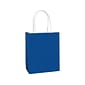 Amscan Solid Kraft Gift Bag, Bright Royal Blue, 24 Bags/Pack (162800.105)