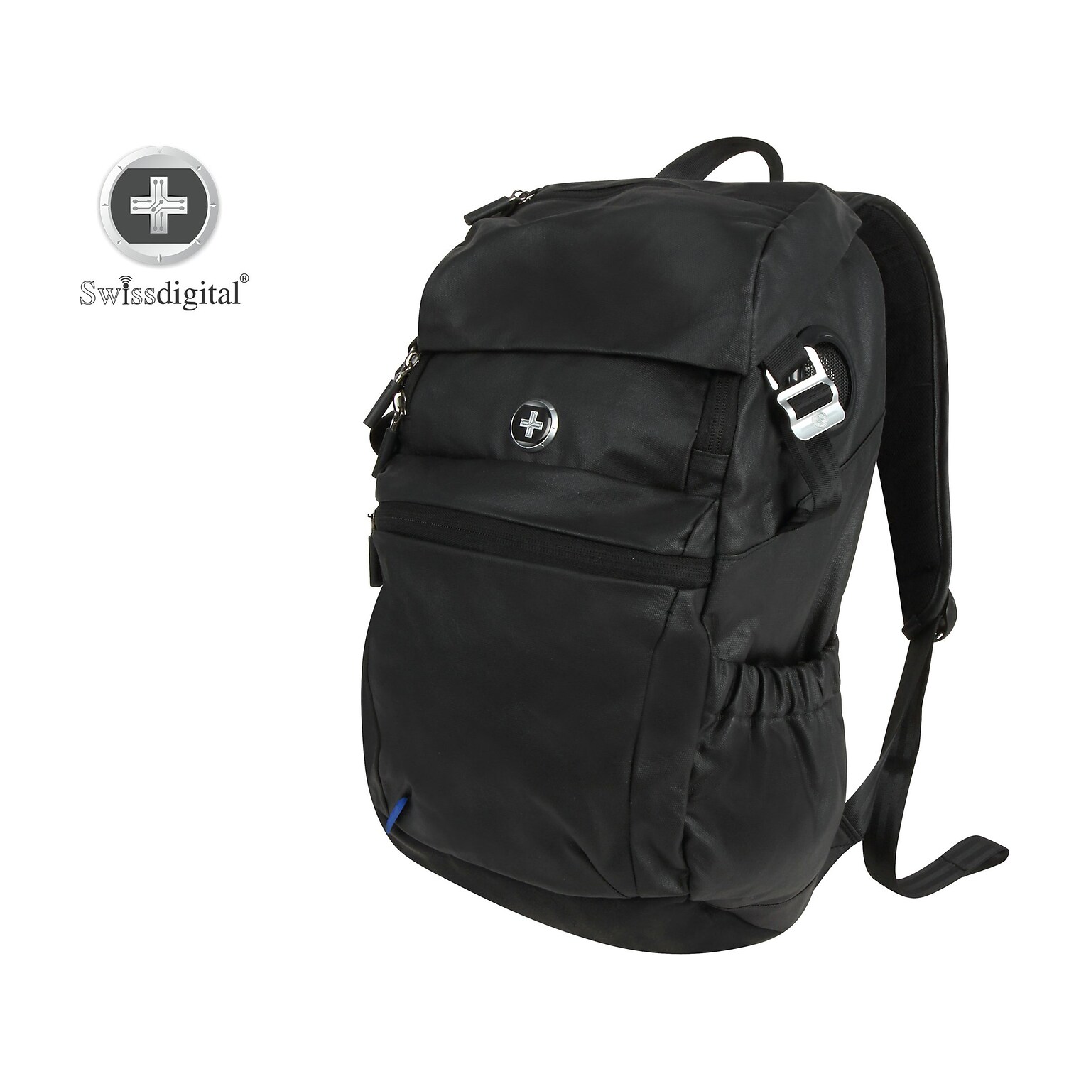 SwissDigital Design Soundbyte Backpack, Black (SD-03B)