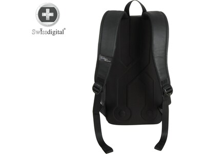 SwissDigital Design Soundbyte Backpack, Black (SD-03B)