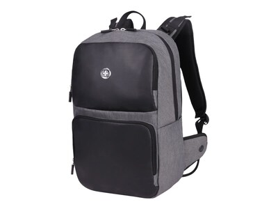 SwissDigital Empere Backpack, Black/Gray (SD712M-B)
