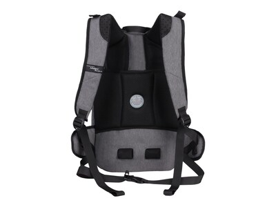 SwissDigital Empere Backpack, Black/Gray (SD712M-B)