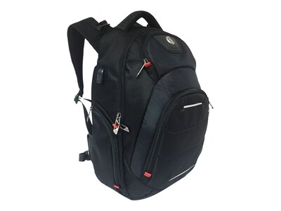 SwissDigital Neptune Massaging Backpack, Black (SD1003M-V1)