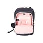 SwissDigital Katy Rose Backpack, Black/Pink (SD1006-01)
