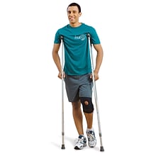 Hugo Lightweight Adjustable Aluminum Crutches, Adult (721-785)
