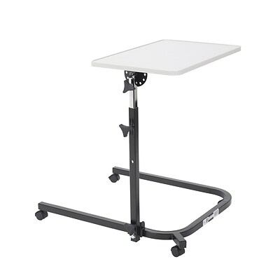 Drive Medical Pivot and Tilt Adjustable Overbed Table (13000)
