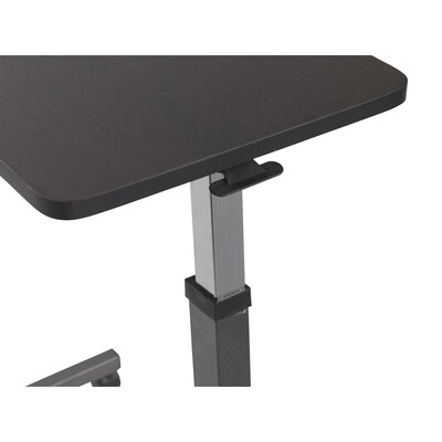 Drive Medical Non Tilt Top Overbed Table, Silver Vein (13067)