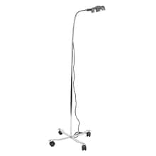Drive Medical Goose Neck Exam Lamp, Dome Style Shade with Mobile Base (13408MB)