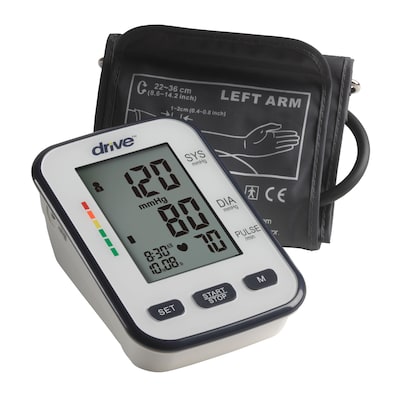 Drive Medical Automatic Deluxe Blood Pressure Monitor, Upper Arm (BP3400)