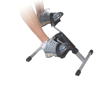 Drive Medical Exercise Peddler with Attractive Silver Vein Finish (10270KDRSV-1)