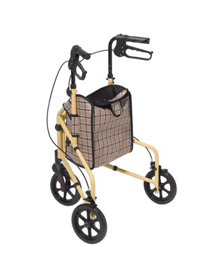 Drive Medical Winnie Lite Supreme 3 Wheel Rollator Rolling Walker (RTL199)