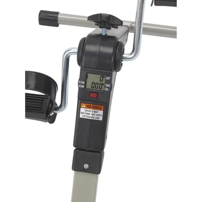 Drive Medical Folding Exercise Peddler with Electronic Display, Black (RTL10273)