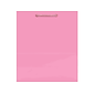 Amscan Glossy Paper Gift Bag, 9.5" x 8", New Pink, 10 Bags/Pack (47065.109)