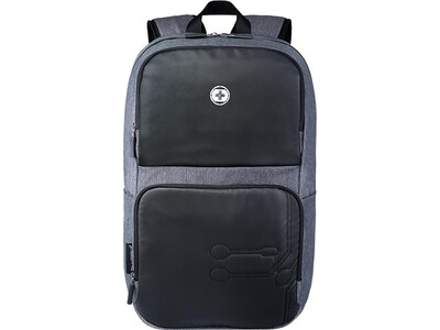 SwissDigital Empere Backpack, Black/Gray (SD712-B)