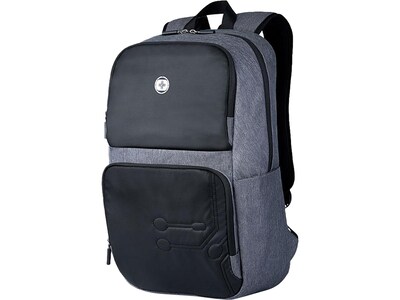 SwissDigital Empere Backpack, Black/Gray (SD712-B)