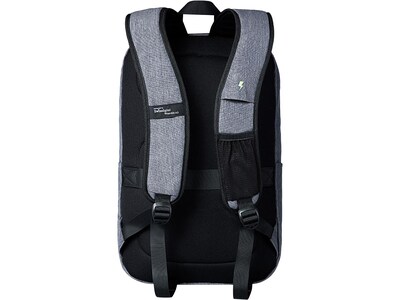 SwissDigital Empere Backpack, Black/Gray (SD712-B)