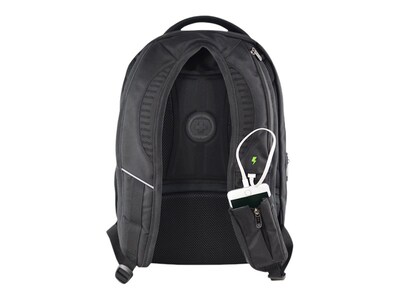 SwissDigital Terabytes Backpack, Black (J16BT-1)