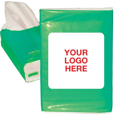 Custom Full Color Mini Tissue Pack