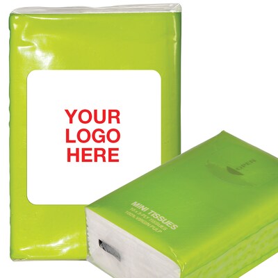 Custom Full Color Mini Tissue Pack