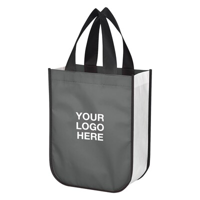 Custom Rpet Shopper Tote Bag; 11-3/4x9-1/4, (QL49544)