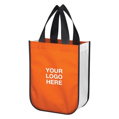 Custom Rpet Shopper Tote Bag; 11-3/4x9-1/4", (QL49544)