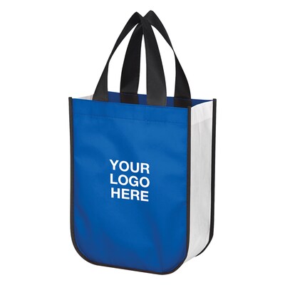 Custom Rpet Shopper Tote Bag; 11-3/4x9-1/4", (QL49544)