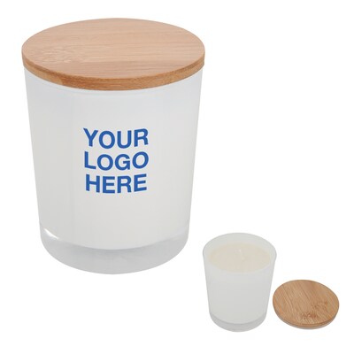 Custom Bamboo Soy Candle