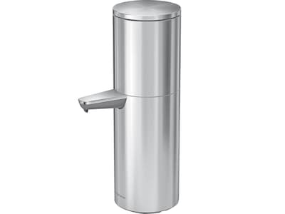 simplehuman sensor pump max Universal ST1500 Automatic Hand Soap/Hand Sanitizer Dispenser, Silver (S