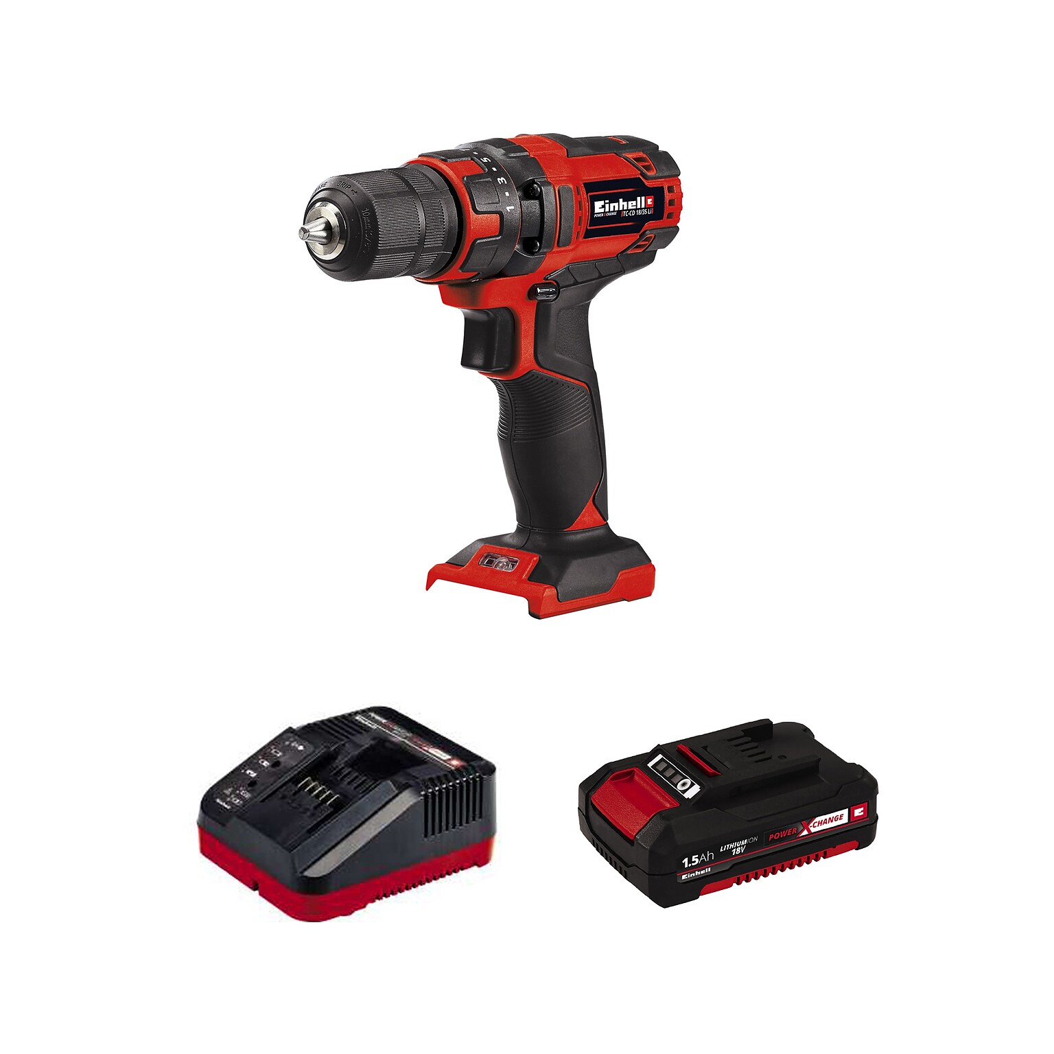 Einhell TE-CD Power X-Change 18V Lithium-Ion Battery Cordless Drill/Driver (4513928)