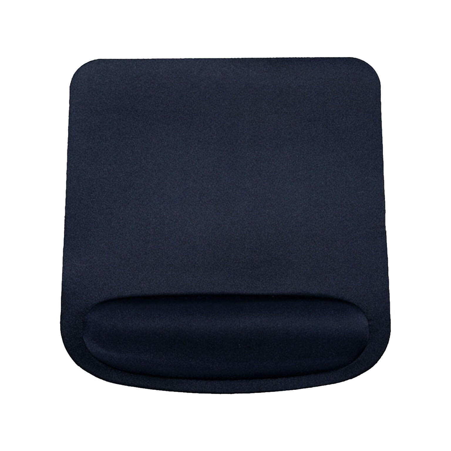OTM Essentials Foam Non-Skid Mouse Pad With Wrist Rest, Navy (COB-A3CCA)
